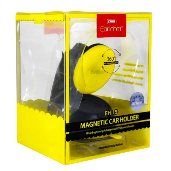 EARLDOM EH-15 MAGNETIC CAR HOLDER 360 ROUND ROTATION