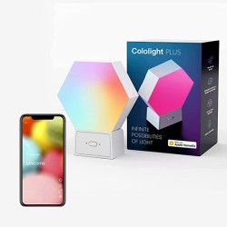 LIFESMART COLOLIGHT PLUS LS167 LIGHT HEXAGON 1PCS WORKS WITH APPLE HOMEKIT - AMAZON ALEXA - GOOGLE ASSISTANT WIFI