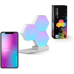 LIFESMART COLOLIGHT PRO LS166A3 - 3 PCS PACK STARTER KIT WITH STAND SOUND ACTIVATED