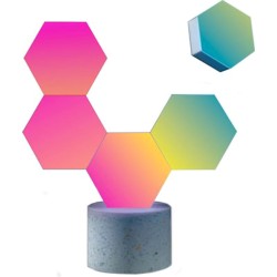 LIFESMART COLOLIGHT PRO LS166A6 6 PACK STARTER KIT WITH STONE BASE