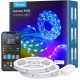 GOVEE SMART WI-FI APP CONTROL RGB LED STRIP LIGHTS WITH MUSIC SYNC MODE FOR TV - 5M X 2 ROLLS