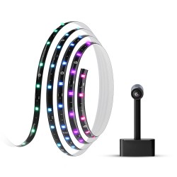 GOVEE ENVISUAL TV BACKLIGHT 3S SMART CONTROL MULTICOLOR SYNC VOICE COMPATIBLE USB POWERED AMBIENT EFFECT LIGHTING – FOR 55–65 INCH TV