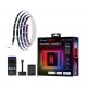 GOVEE ENVISUAL TV BACKLIGHT 3S SMART CONTROL MULTICOLOR SYNC VOICE COMPATIBLE USB POWERED AMBIENT EFFECT LIGHTING – FOR 55–65 INCH TV
