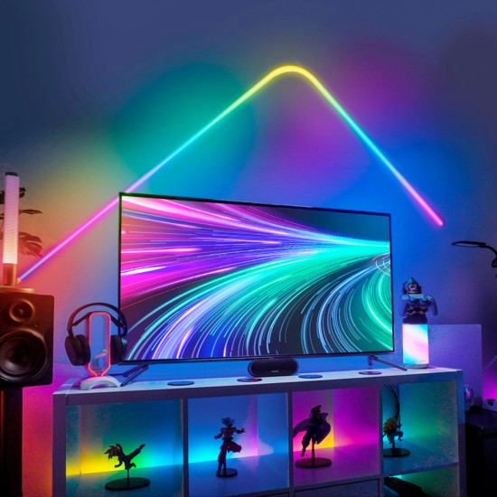 GOVEE RGBIC SMART VOICE & APP CONTROL 16 MILLION DIY COLORS LED NEON ROPE LIGHTS - 3M