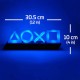 PLAYSTATION ICON LIGHT BL008 3 MODES STANDARD / COLOR PHASING / MUSIC HOLLOW DESIGN - BLUE LIGHT 