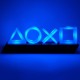PLAYSTATION ICON LIGHT BL008 3 MODES STANDARD / COLOR PHASING / MUSIC HOLLOW DESIGN - BLUE LIGHT 
