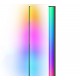 LED WALL CORNER ATMOSPHERE LAMP COLORFUL LIGHT 155CM FOR HOME DECORATION - BLACK
