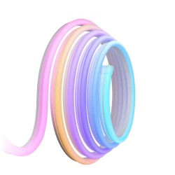 RGBIC NEON ROPE LIGHT 5M WITH MUSIC SYNC WORKS WITH ALEXA AND GOOGLE ASSISTANT FOR GAMING ROOM WALL DECOR