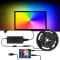 AMBIENT LIGHTING LED RGB STRIP KIT WITH AMBIBOX CONTROL - 5M