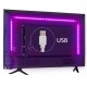 AMBIENT LIGHTING LED RGB STRIP KIT WITH AMBIBOX CONTROL - 5M