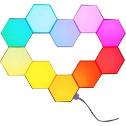 DIY MAGNETIC TOUCH LED 10PCS MODULAR - COLOR CHANGING