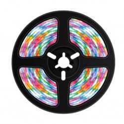 PORODO BLUE SOUND REACTIVE RGB STRIP LIGHT WITH 44 KEY REMOTE - 5 METERS