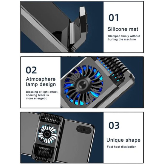SEMICONDUCTOR MOBILE PHONE REFRIGERATION BRACKET AH-101 ( SHADE )