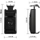 SEMICONDUCTOR MOBILE PHONE REFRIGERATION BRACKET AH-101 ( SHADE ) 