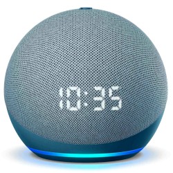 AMAZON ALEXA ECHO DOT 4th GENERATION SMART SPEAKER WITH CLOCK