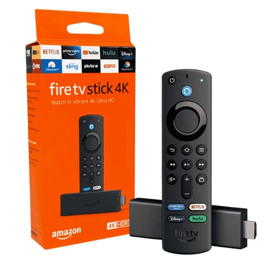 AMAZON FIRE TV STICK 4K WATCH IN VIBRANT ULTRA HD