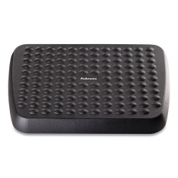 FELLOWES TEXTURED SURFACE DUAL-POSITION HEIGHT ADJUSTMENT STANDARD FOOTREST - BLACK 