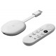 GOOGLE CHROMECAST WITH GOOGLE TV 4K STREAMING ENTERTAINMENT WITH VOICE REMOTE - SNOW