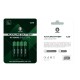 GREEN LION NON-RECHARGEABLE LONG LASTING AA ALKALINE BATTERY 2700MAH 1.5V 4PCS - GREEN