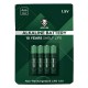 GREEN LION NON-RECHARGEABLE LONG LASTING AAA ALKALINE BATTERY 1400MAH 1.5V 4PCS - GREEN