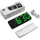 LED CLOCK GH0712L ( HIGH - TIME - ALARM - SNOOZE - CALENDAR - INDOOR TEMPERATURE - 12/24 HOUR )