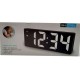 LED CLOCK GH0712L ( HIGH - TIME - ALARM - SNOOZE - CALENDAR - INDOOR TEMPERATURE - 12/24 HOUR )