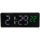 LED CLOCK GH0715L ( HIGH - TIME - ALARM - SNOOZE - CALENDAR - INDOOR TEMPERATURE - 12/24 HOUR )