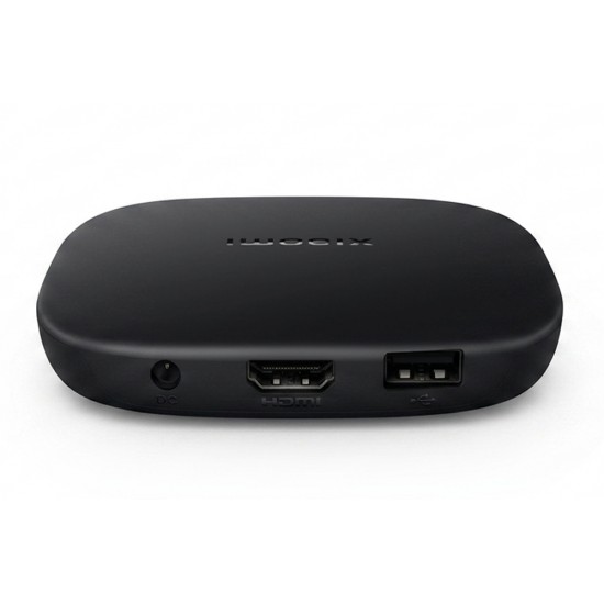 XIAOMI TV BOX S 3RD GEN 4K UHD GOOGLE TV 32GB STORAGE WIFI 6 DOLBY VISION & ATMOS QUAD-CORE CPU HDMI 2.1 MEDIA PLAYER - BLACK