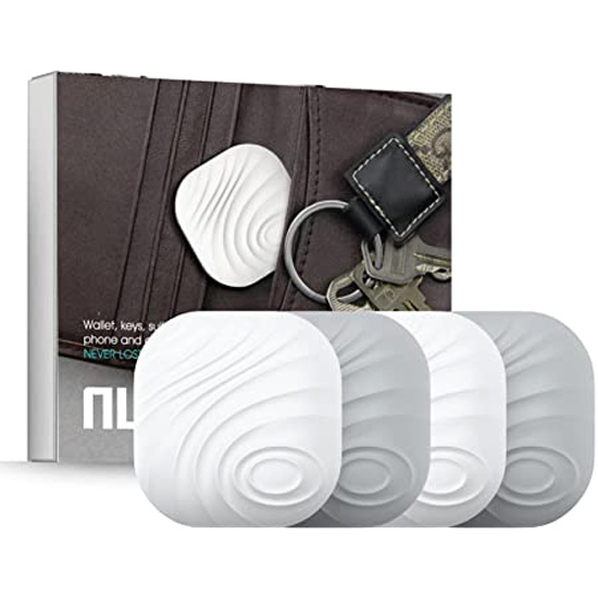 NUT FIND 3 SMART TRACKER 4 PACK FOR NEVER LOSE YOUR STUFF WITH APP ON YOUR PHONE