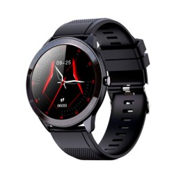 DEVIA BT02 STAR SERIES SN93 FULL TOUCH SCREEN IP68 SMART WATCH - BLACK