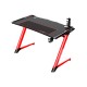 DXRACER E-SPORTS GAMING DESK - BLACK/RED 