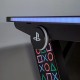 X-ROCKER OFFICIAL PLAYSTATION GAMING DESK BOREALIS RGB LIGHT PC OFFICE WORKSTATION - BLACK