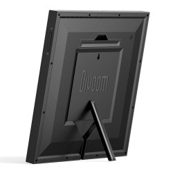 DIVOOM PIXOO-64 WIFI PIXEL ART 64X64 LED APP-CONTROLLED FOR CUSTOMIZATION GAMING ROOM DECOR SOCIAL MEDIA COUNTER AND NOTIFICATIONS DIGITAL FRAME DISPLAY – BLACK