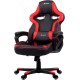 AROZZI MILANO ERGONOMIC COMPUTER GAMING/OFFICE CHAIR WITH SWIVEL - RED