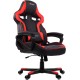 AROZZI MILANO ERGONOMIC COMPUTER GAMING/OFFICE CHAIR WITH SWIVEL - RED