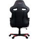 AROZZI MILANO ERGONOMIC COMPUTER GAMING/OFFICE CHAIR WITH SWIVEL - RED