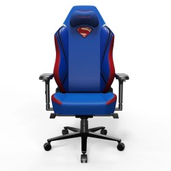 CYBEART APEX 2.0 ERGONOMIC AEROMAG MAGNETIC PILLOW WITH ENDURA NAPPA LEATHERETTE MULTI-TILT MECHANISM GAMING CHAIR - SUPERMAN LICENSED EDITION