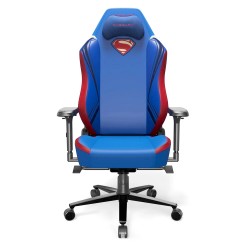 CYBEART APEX 2.0 ERGONOMIC AEROMAG MAGNETIC PILLOW WITH ENDURA NAPPA LEATHERETTE MULTI-TILT MECHANISM GAMING CHAIR - SUPERMAN LICENSED EDITION