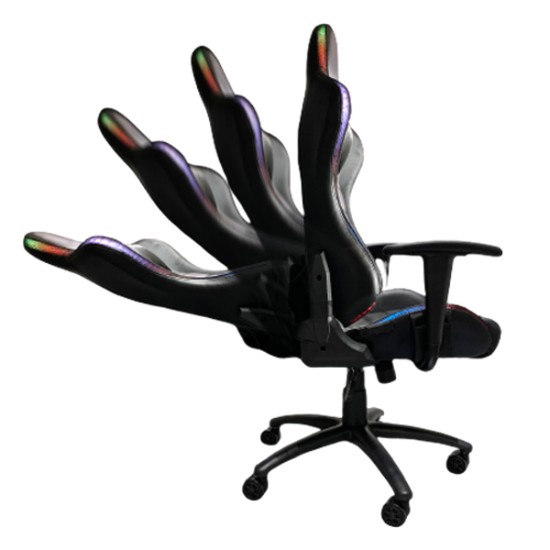 DRAGON WAR GC-015 RGB LIGHTING EFFECT GAMING CHAIR - BLACK