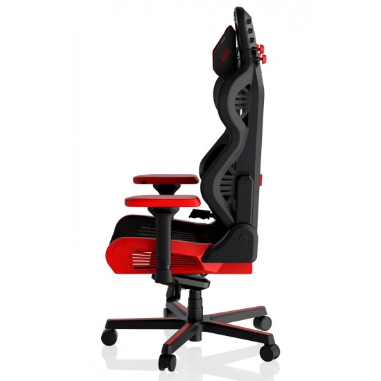 DXRACER AIR PRO R1S BREATHABLE MESH WITH LUMBAR SUPPORT PILLOW GAMING CHAIR - BLACK/RED