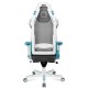 DXRACER AIR D7200 MESH GAMING CHAIR MODULAR OFFICE CHAIR - WHITE/CYAN