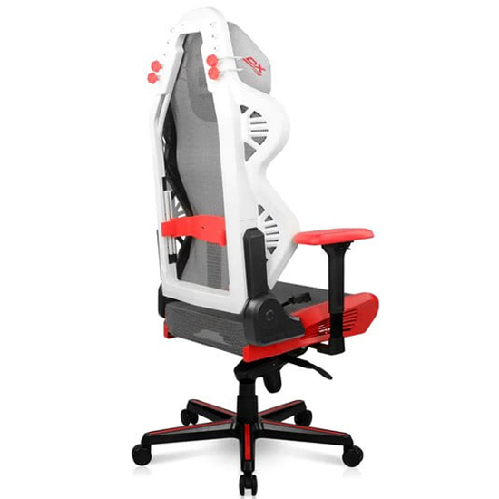 DXRACER AIR D7200 MESH GAMING CHAIR MODULAR OFFICE CHAIR - WHITE/RED