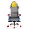 DXRACER AIR D7200 MESH GAMING CHAIR MODULAR OFFICE CHAIR - YELLOW/RED/BLUE 