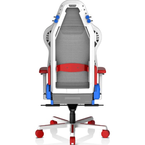 DXRACER AIR D7200 MESH GAMING CHAIR MODULAR OFFICE CHAIR - YELLOW/RED/BLUE 