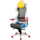 DXRACER AIR D7200 MESH GAMING CHAIR MODULAR OFFICE CHAIR - YELLOW/RED/BLUE 