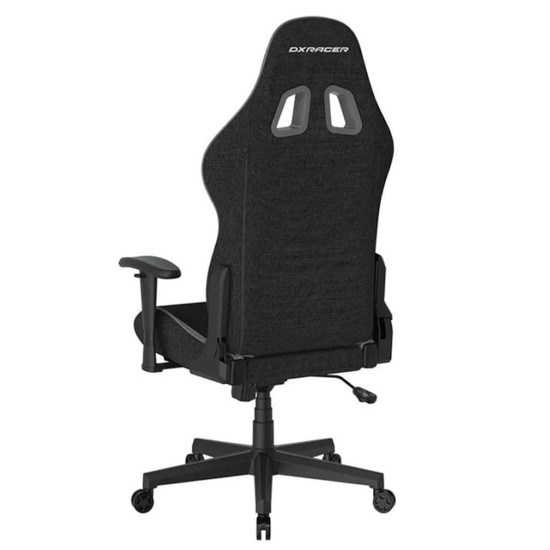 DXRACER P132 PRINCE SERIES ERGONOMIC WOVEN FABRIC 2D ADJUSTABLE ARMRESTS COOLING GEL HEAD PILLOW UP TO 198 LBS CAPACITY GAMING CHAIR - BLACK