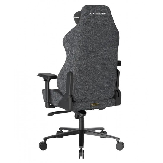 DXRACER GC-XLCF23FBE-BG CRAFT PRO SERIES UPHOLSTERY EPU LEATHERETTE 4D ARMREST GAMING CHAIR - BLACK GREY PLUS/XL