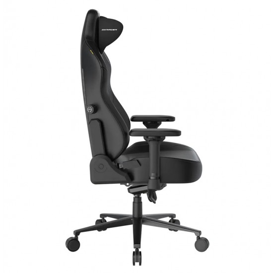 DXRACER GC-LCF23LTA-N CRAFT PRO SERIES UPHOLSTERY EPU LEATHERETTE 4D ARMREST GAMING CHAIR - BLACK PLUS/XL