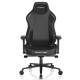 DXRACER GC-LCF23LTA-N CRAFT PRO SERIES UPHOLSTERY EPU LEATHERETTE 4D ARMREST GAMING CHAIR - BLACK PLUS/XL