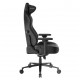 DXRACER GC-LCF23LTA-N CRAFT PRO SERIES UPHOLSTERY EPU LEATHERETTE 4D ARMREST GAMING CHAIR - BLACK REGULAR/L